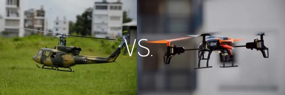 RC Helicopter Vs Drone