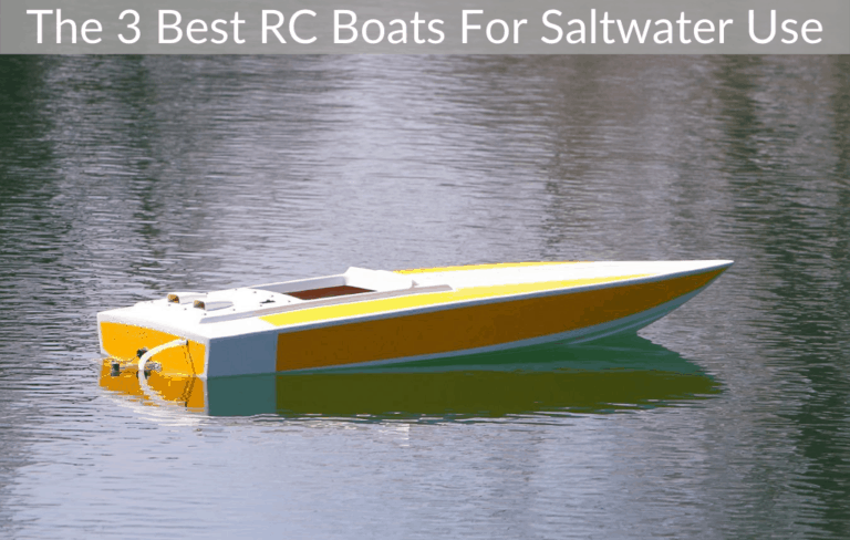rc yacht salt water