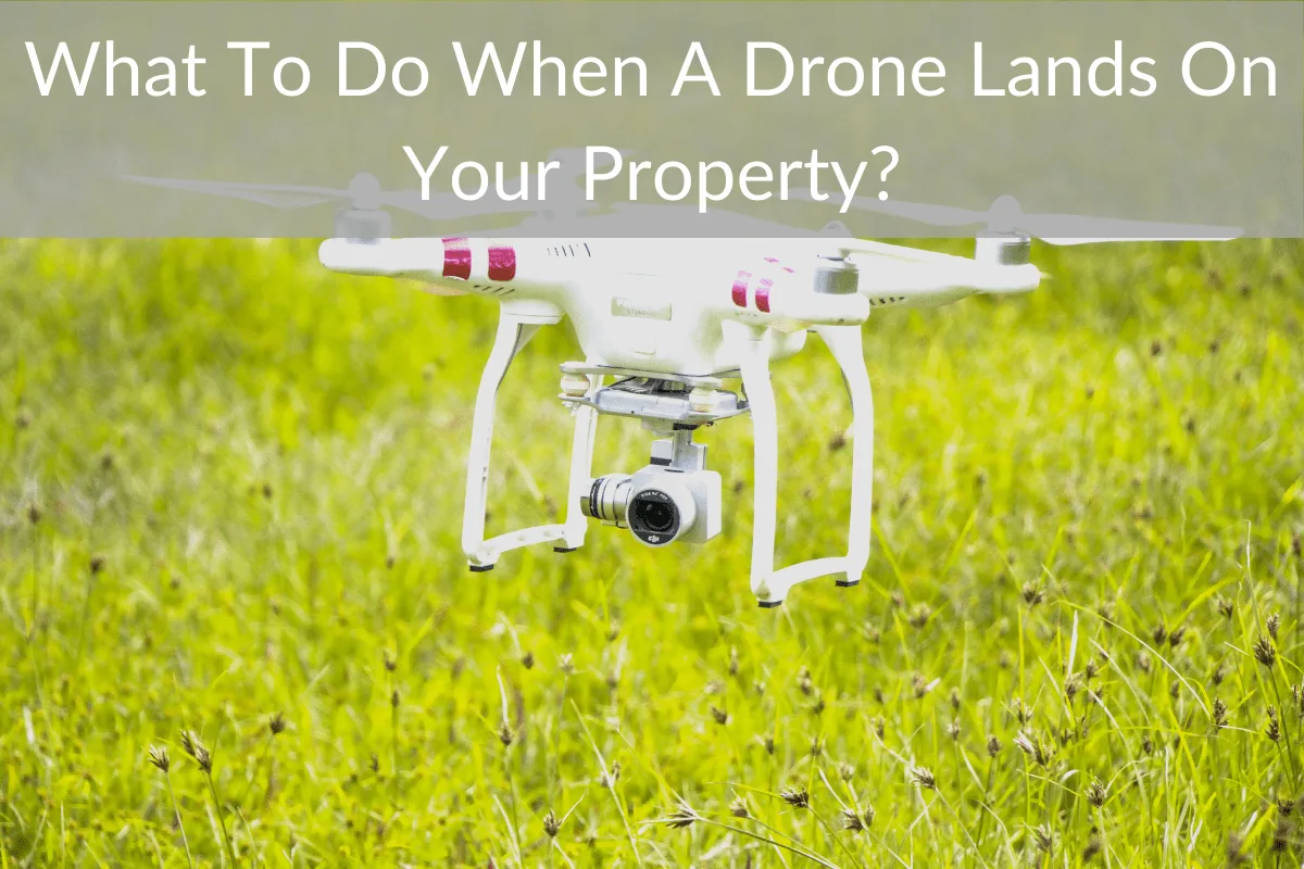 What To Do When A Drone Lands On Your Property?