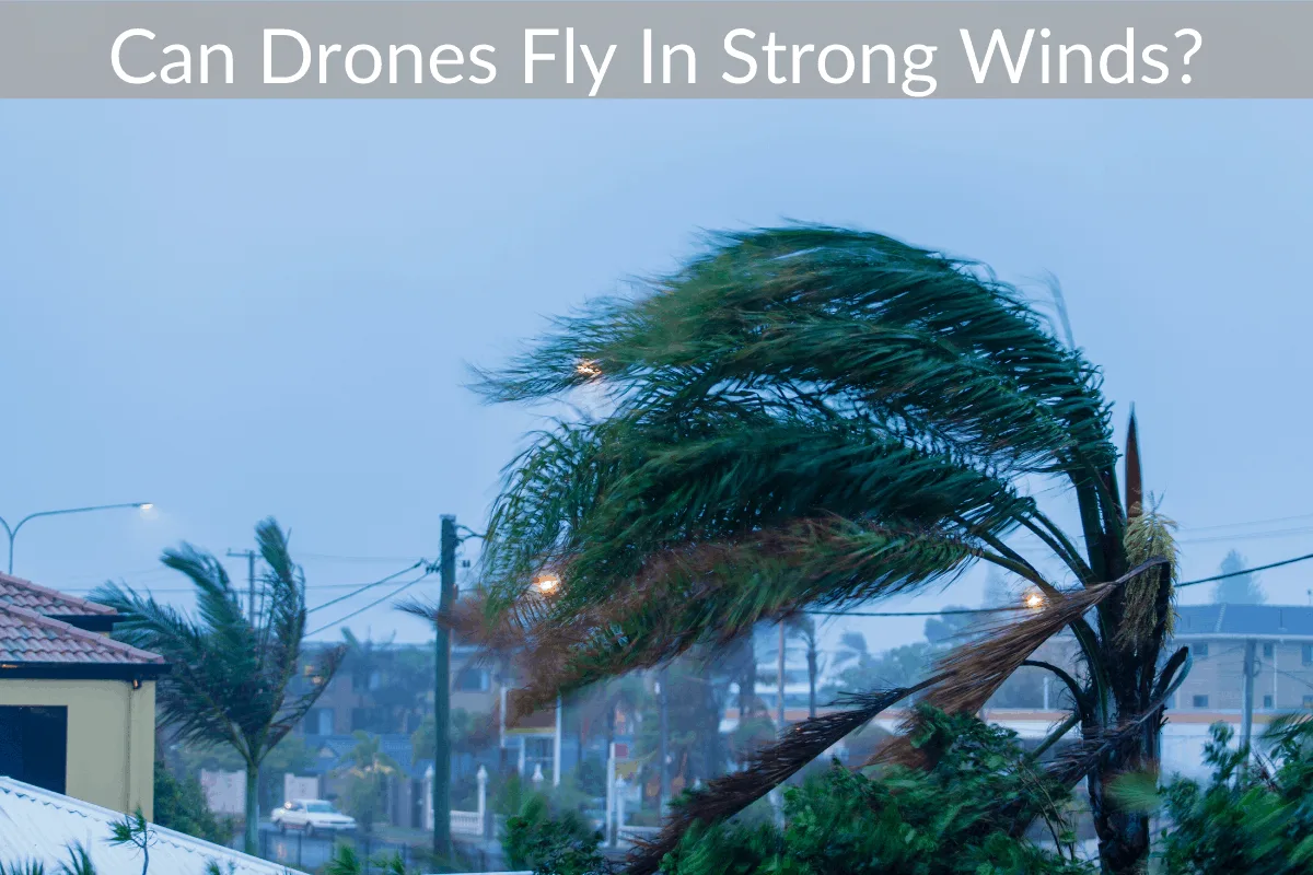 Can Drones Fly In Strong Winds?
