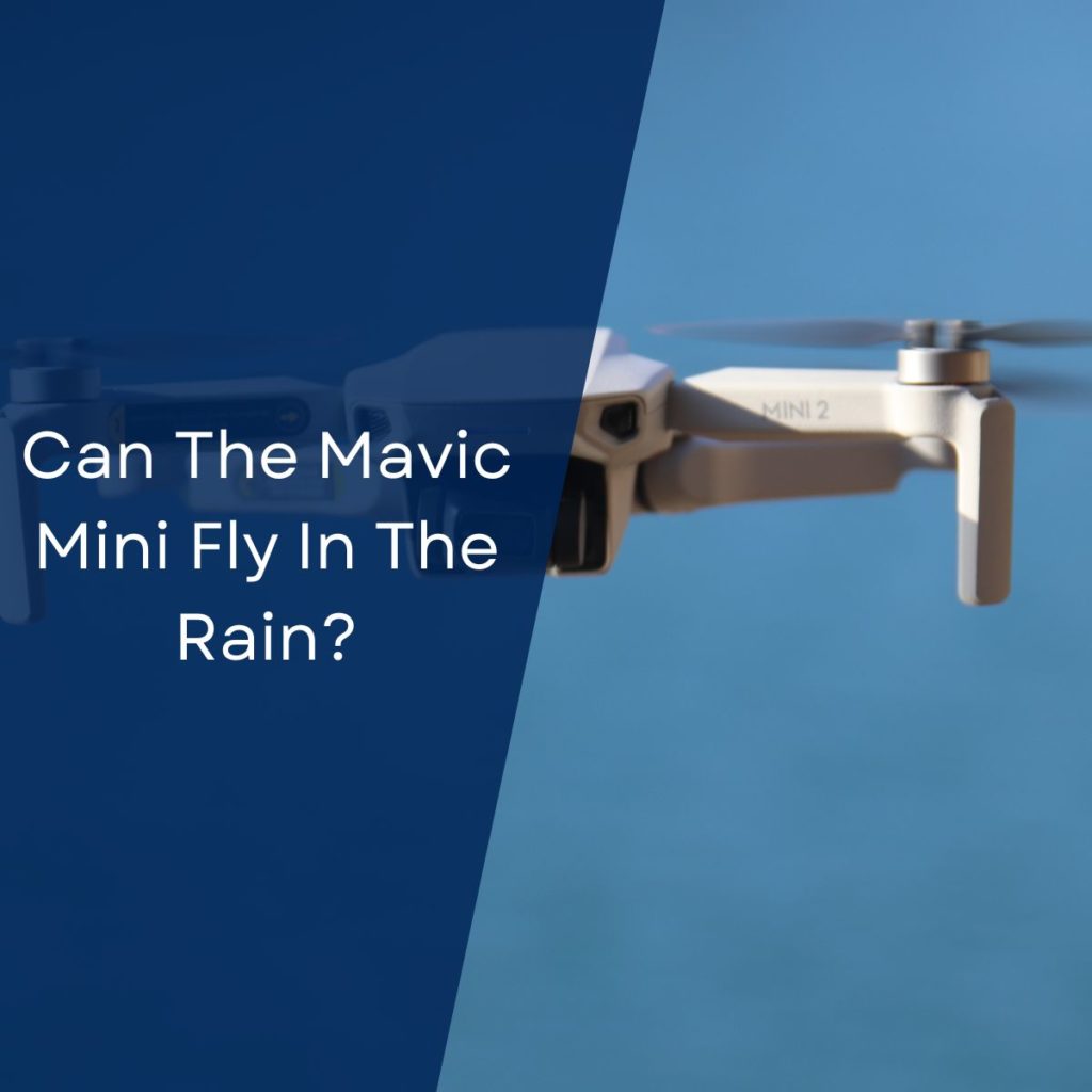 Can The Mavic Mini Fly In The Rain?