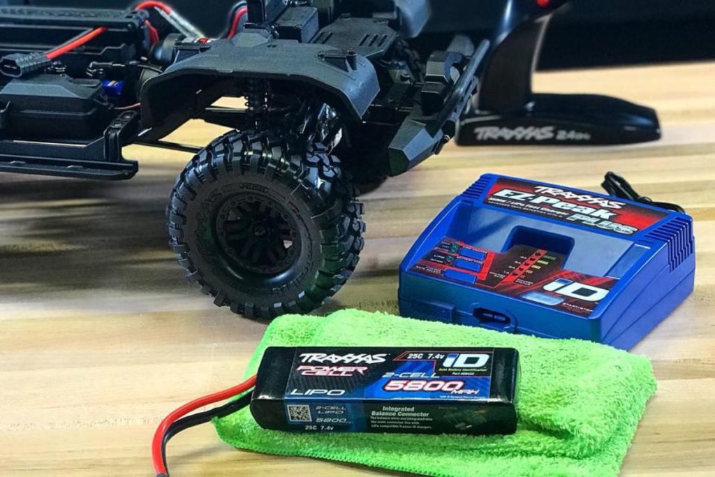 Traxxas battery charger and RC car